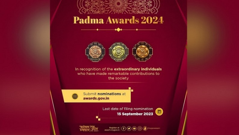 Padma Awards 2024 nominations: Deadline tomorrow September 15