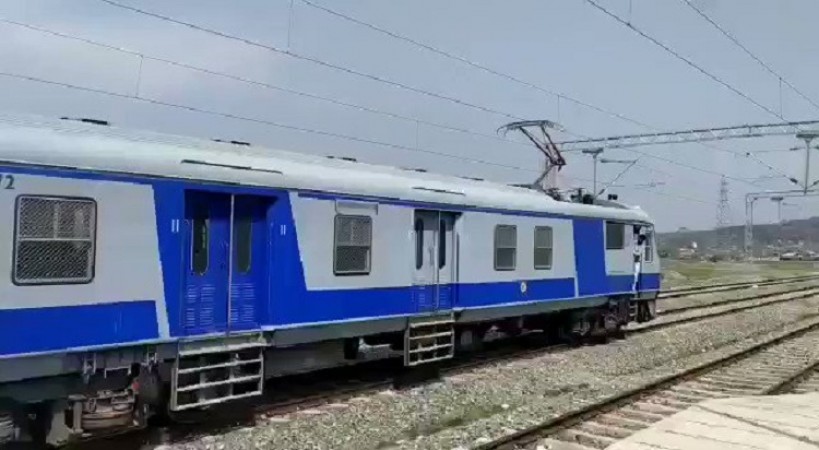 First Electric Train to run Between Baramulla-Banihal on Gandhi Jayanti