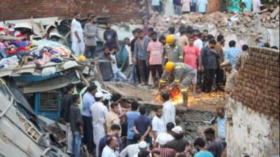 Tragic House Collapse in Meerut: Nine Dead, Four Feared Trapped