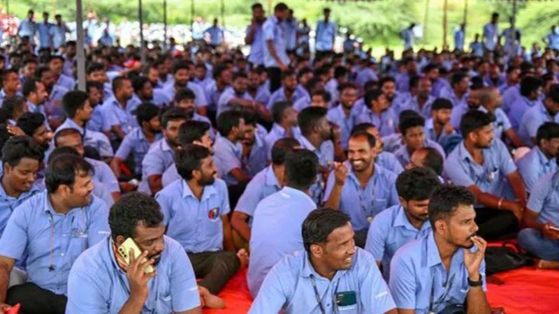 How Long Will Samsung Employees' Protest Chennai Continue? Ninth Day of Strikes Demands Better Conditions