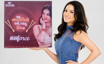 Condom Ad:Sunny Leone disturbs  Religious Sentiments Through Navratri