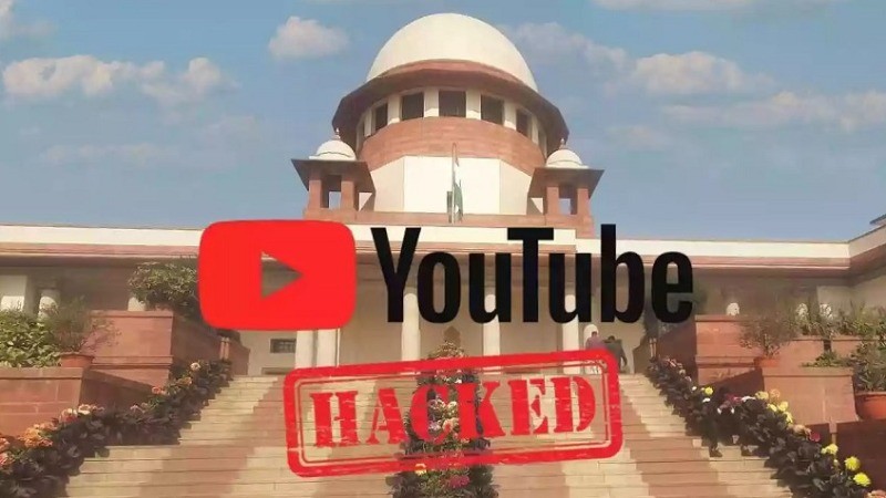 Supreme Court of India’s YouTube Channel Hacked, Cryptocurrency Videos Posted