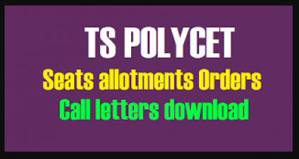 TS Polytechnic Common Entrance Test 2020 seat allocation begins