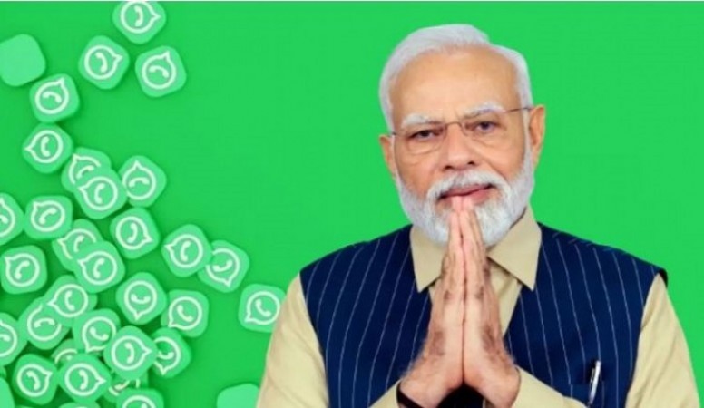 PM Modi's WhatsApp Channel Surpasses 5 Million Followers in Less Than a Week