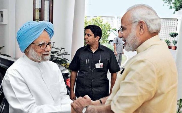 Prime Minister Narendra Modi greets on twitter to  Dr.Manmohan Singh