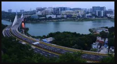 Durgam Pond Cable Bridge starts for traffic