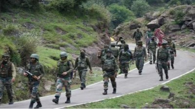 Two Terrorists Neutralized in Kulgam Encounter; Five Security Personnel Injured