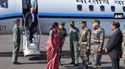 Defence Minister Nirmala Sitharaman raised voice in Kashmir