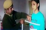 पुरूष सिपाही ने लिया महिला का शारीरिक परीक्षण, वायरल हुआ शर्मनाक वीडियो