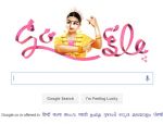गूगल के डूडल में है मशहूर नृत्यांगना रुकमणि देवी अरुंडेल