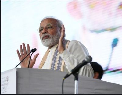 PM Narendra Modi exuded confidence that BJP would form govt. in Odisha