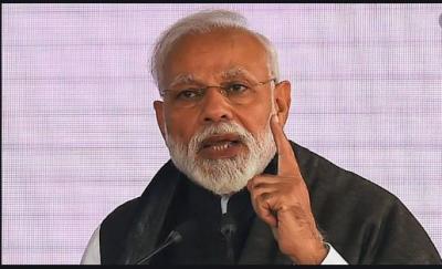 PM Narendra Modi hit out at the Congress for calling him 