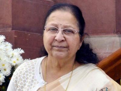 Lok Sabha Speaker Sumitra Mahajan says it is good if Malini Gaur is chosen over me