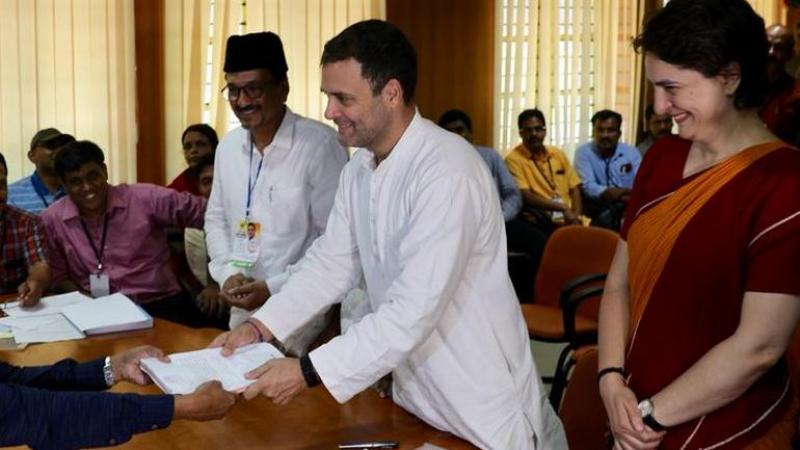 Rahul Gandhi filed his nomination from Wayanad constituency