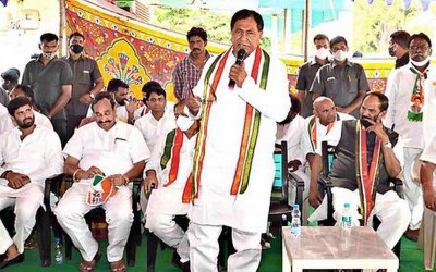 Nagarjuna Sagar Assembly : Congress candidate recalled his development efforts