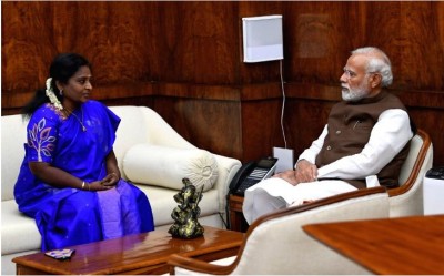 डॉ. तमिलिसाई सौंदरराजन ने प्रधानमंत्री मोदी से मुलाकात की, तेलंगाना के मुद्दों पर चर्चा की