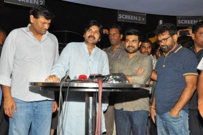Actor Ram Charan joined Pawan Kalyan's Election Campaign