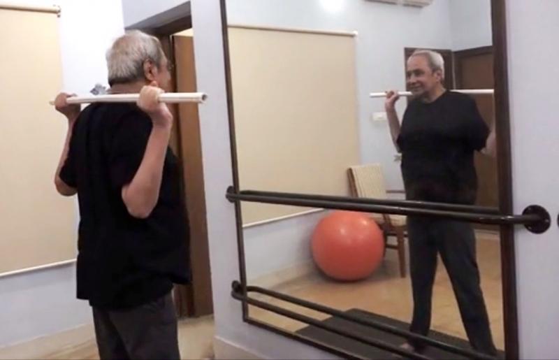 Naveen Patnaik hit out Gym amid rumour of his health fitness
