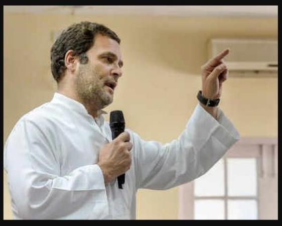 A day after BJP launches party’s manifesto, INC chief Rahul Gandhi condemn it