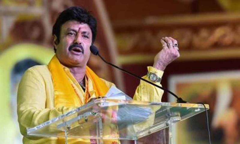 Balayya taunted opposition parties on the last day of the election campaign