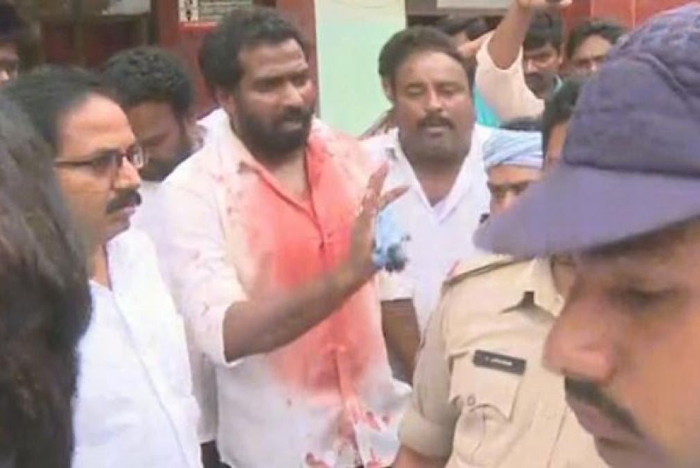 Bloody clashes between TDP, YSR Congress workers across Andhra