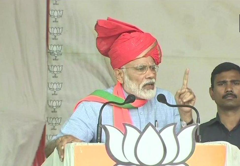 Lok Sabha Election 2019: Prime Minister Narendra Modi addresses a rally in Kathua