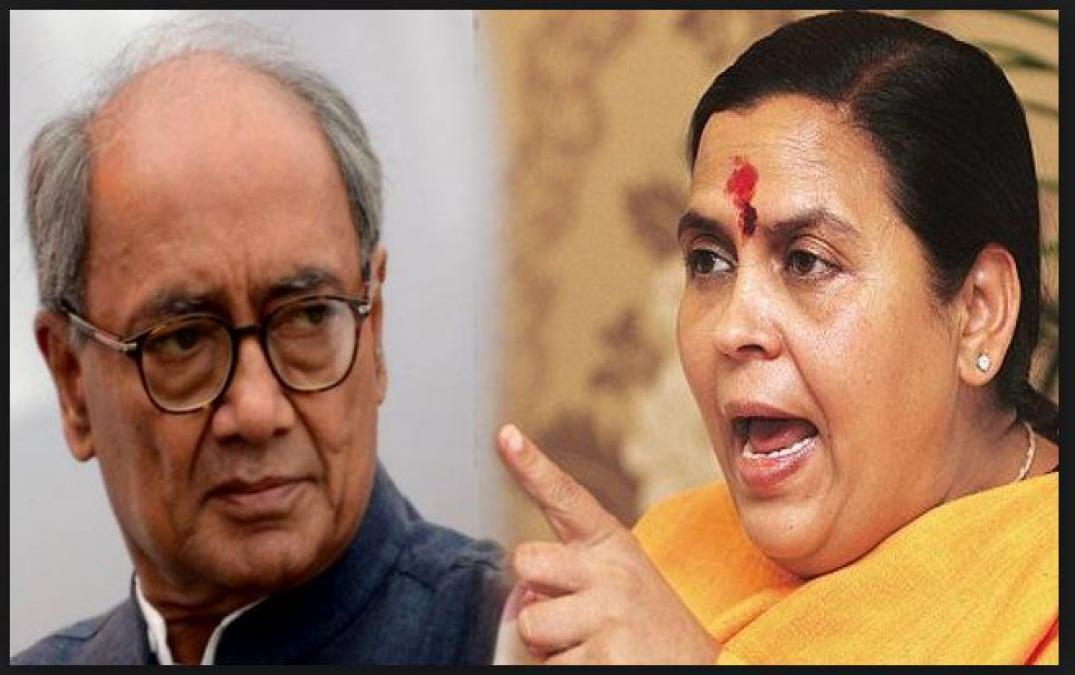 “I have done my part to dislodge Digvijay Singh from power”: Uma Bharti