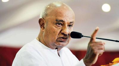 Regional parties cannot form the government without congress help: HD Gowda