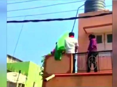 ‘BJP workers’ ask woman to remove Islamic flag and force to chant ‘Bharat Mata ki Jai’