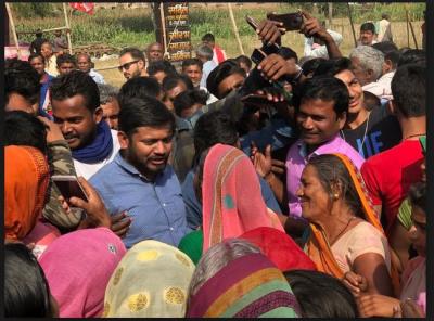 CPI Candidate Kanhaiya Kumar faces protest from his contesting constituency