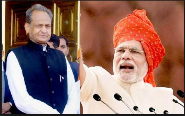 Rajasthan CM Ashok Gehlot targeted PM Modi on patriotism
