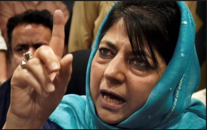 Mehbooba Mufti lashed out at Enforcement Directorate’s decision on money laundering case