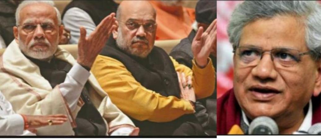 Sitaram Yechury launches a scathing attack on PM Modi and Shah, compare with “Duryodhana and Dushasana”
