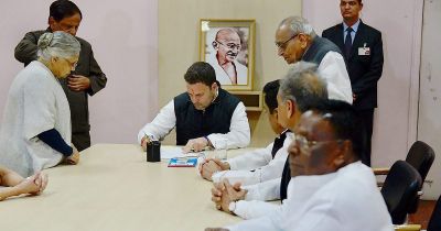 CWC meeting under the chairmanship of Rahul results in this