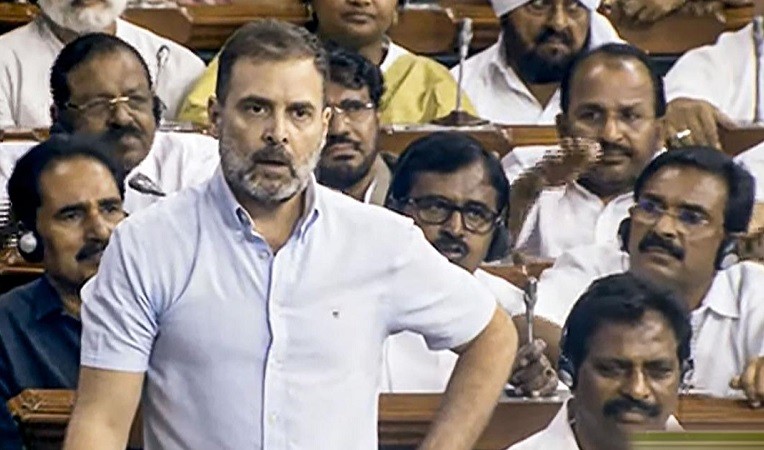 Cong MPs Demand Restoration of Expunged Rahul Gandhi Speech in LS