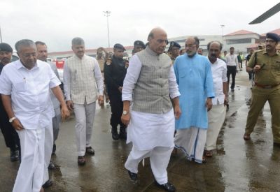 Home Minister Rajnath Singh to visit flood-affected Kerala today