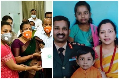 Wife of Late Col. Santosh Babu is the new Deputy collector of Telangana