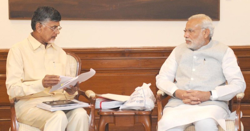 Former CM of Andhra C. Naidu writes to PM Modi; know the reason