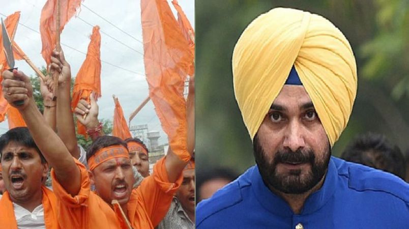 Bajrang Dal announces to award Rs 5 lakhs to the one who beheads Navjot Sidhu