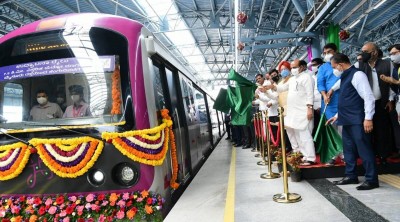 Bengaluru’s purple line extended till Kengeri; CM Bommai, Hardeep Puri inaugurate