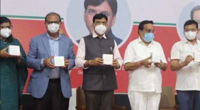 गुजरात में भारत बायोटेक के नए संयंत्र से कोवैक्सिन का पहला बैच किया गया जारी