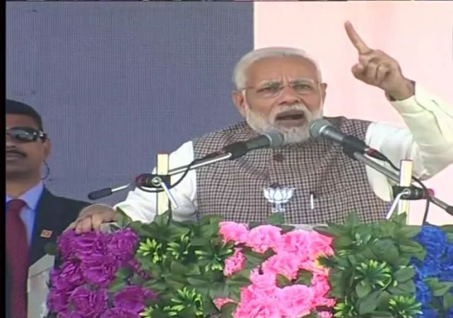 Rajasthan cannot be given to people out on bail: PM Modi takes a jibe at  Rahul, Sonia Gandhi