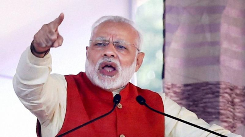 Despite Cyclone Ockhi  PM Modi will visit poll battle ground  of Gujarat