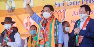 Khandu promises more power to local bodies if BJP wins polls