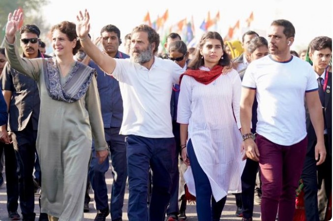 Country's progress possible only with womens' progress: Priyanka Gandhi