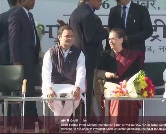 Rahul Gandhi takes step toward  the chair of Congress President, Live updates