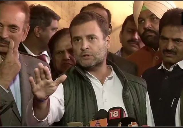 Rahul Gandhi targets PM Modi : Demonetization is the biggest scam in the world