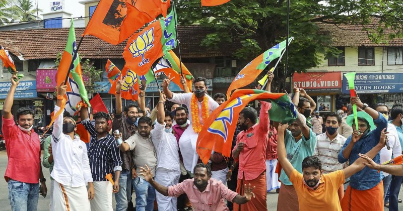 Kerala: Case filed against BJP workers on 'Jai Shri Ram' banner issue