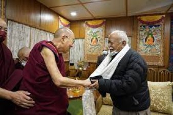 RSS Chief Bhagwat meets Dalai Lama in HP’s  Dharamshala