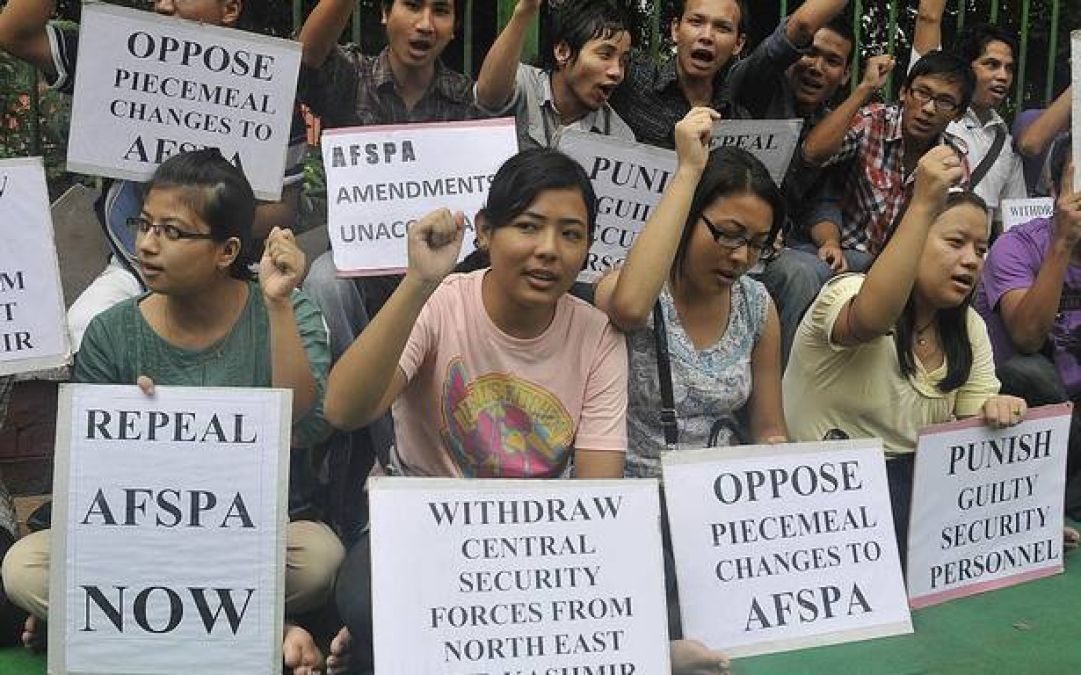 Manipur Congress asks why BJP government refuses to lift AFSPA despite the law and order situation in state